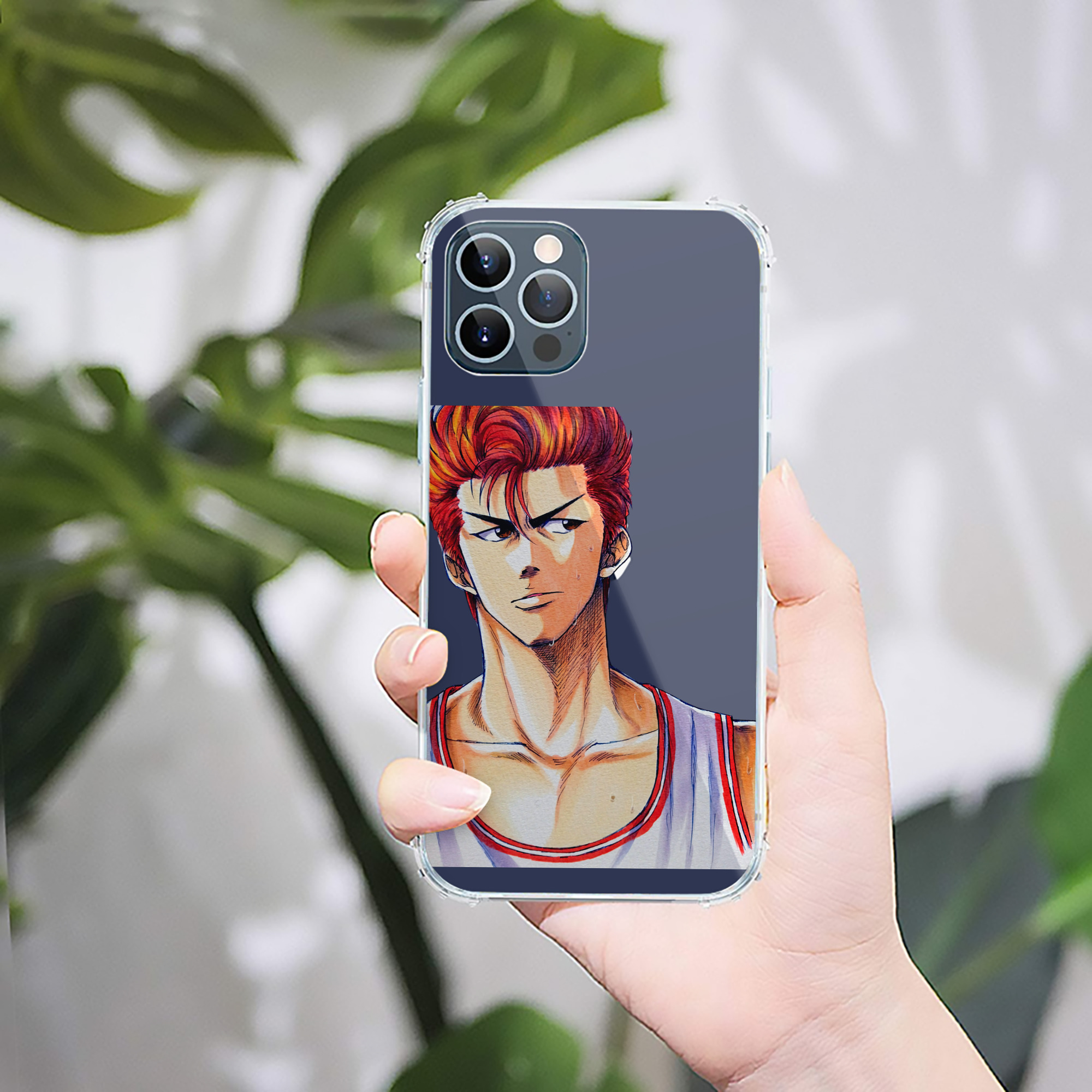 （画像用） SLAM DUNK／スラムダンク 【iPhone 12シリーズ対応】透明スマホケース（クリアソフトケース）